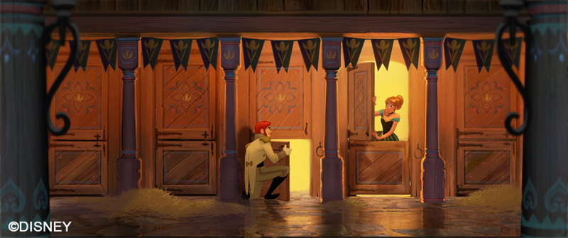 Illustration for article titled Concept Art Reveals How Frozen Might Have Looked As A 2D Animated Film